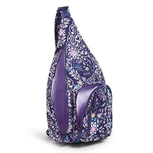 Vera Bradley Recycled Lighten Up Reactive Sling Backpack, Belle Paisley 6 Vera Bradley Recycled Lighten Up Reactive Sling Backpack, Belle Paisley - Image 4