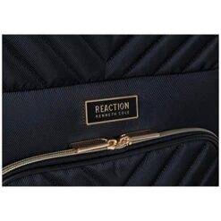 Kenneth Cole Reaction Women's Chelsea Luggage Chevron Softside 8-Wheel Spinner Expandable Suitcase Collection, Black, 24-Inch Checked -Vera Bradley Shop 51UB9KjJUPL