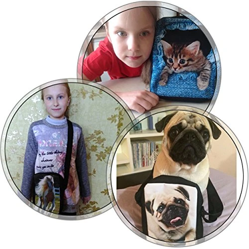 Freewander Crossbody Shoulder Bag Personalized Vivid Animal Printed Mini Handbag 9 Freewander Crossbody Shoulder Bag Personalized Vivid Animal Printed Mini Handbag - Image 7