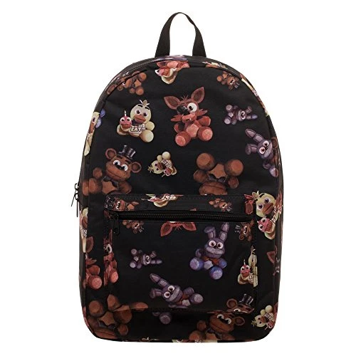 Bioworld Five Nights At Freddy'S Freddy/Foxy/Chica/Bonnie Toss Backpack 4 Bioworld Five Nights At Freddy'S Freddy/Foxy/Chica/Bonnie Toss Backpack - Image 2