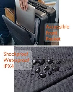 NINETYGO Carry On Luggage 22x14x9 With Spinner Wheels, Hardside Carry On Suitcase With Front Pocket Lock Cover, Super Convenient & Lightweight For Business Travel (20") 13 NINETYGO Carry On Luggage 22x14x9 With Spinner Wheels, Hardside Carry On Suitcase With Front Pocket Lock Cover, Super Convenient & Lightweight For Business Travel (20") -Vera Bradley Shop 51WD cyWBXL