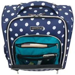 Heritage Travelware Albany Park 16" 600d Polka Dot Polyester 2-Wheel Underseater Carry-on 25 Heritage Travelware Albany Park 16" 600d Polka Dot Polyester 2-Wheel Underseater Carry-on -Vera Bradley Shop 51WHQgcl8OL