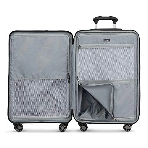 Travelpro Roundtrip Hardside Expandable Spinner Luggage, Silver, 2-Piece Set (21/25) 6 Travelpro Roundtrip Hardside Expandable Spinner Luggage, Silver, 2-Piece Set (21/25) - Image 4