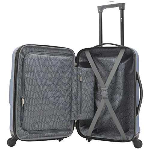 Travelers Club Albany Hardside Expandable Spinner Luggage, Navy Blue, Carry-On 20-Inch 10 Travelers Club Albany Hardside Expandable Spinner Luggage, Navy Blue, Carry-On 20-Inch - Image 8
