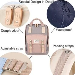 Himawari Women's Back, Pink+gray, Regular -Vera Bradley Shop 51XO2X1q VL