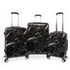 Juicy Couture Women's Vivian 3 Piece Hardside Spinner Luggage Set, Black Marble Web, One Size 2 Juicy Couture Women's Vivian 3 Piece Hardside Spinner Luggage Set, Black Marble Web, One Size -Vera Bradley Shop 51Y717ZH9yL