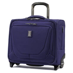 Travelpro Luggage Crew 11 16" Carry-On Rolling Tote Suitcase, Indigo