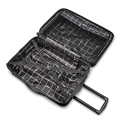 American Tourister Moonlight Hardside Expandable Luggage With Spinner Wheels, Black Marble, 2-Piece Set (21/24) 4 American Tourister Moonlight Hardside Expandable Luggage With Spinner Wheels, Black Marble, 2-Piece Set (21/24) - Image 2