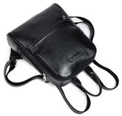 Bostanten Women Leather Backpack Purse Satchel Shoulder School Bags For College Black Small -Vera Bradley Shop 51YsjolxnfL