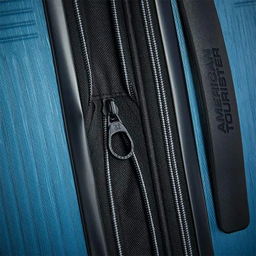 American Tourister Stratum XLT Expandable Hardside Luggage With Spinner Wheels, Blue Spruce, Checked-Medium 25-Inch 6 American Tourister Stratum XLT Expandable Hardside Luggage With Spinner Wheels, Blue Spruce, Checked-Medium 25-Inch - Image 4