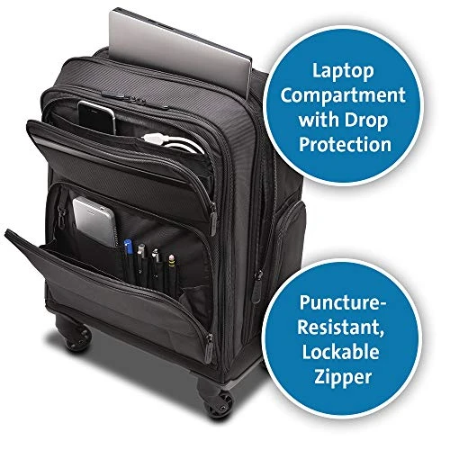 Kensington Contour 2.0 Pro Overnight Laptop Spinner — 17” (K60384WW) 7 Kensington Contour 2.0 Pro Overnight Laptop Spinner — 17” (K60384WW) - Image 5