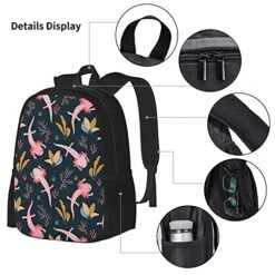 Unisex Lunch Bag And 15in Laptop Backpack Combination Pack, Bookbag Travel Bags, Cooler Dinner Bag Lunch Box Reusable Tote Shoulder Bags Rucksack Hand Drawn Axolotl Sea Weed -Vera Bradley Shop 51ZUd27w5yL