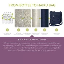 Haiku Women's To Go Convertible Messenger Crossbody Handbag, Black Juniper 10 Haiku Women's To Go Convertible Messenger Crossbody Handbag, Black Juniper -Vera Bradley Shop 51Z 2BsneWBLL