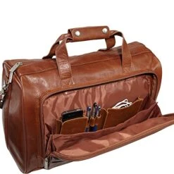 Amerileather 18" Leather Carry On Weekend Duffel,Brown,US -Vera Bradley Shop 51ZbRQwWPeL