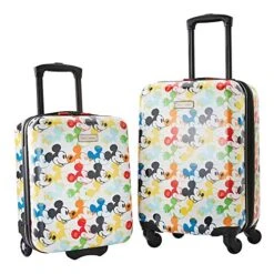 American Tourister Disney 2-piece Hardside Carry-On Set, Mickey Mouse