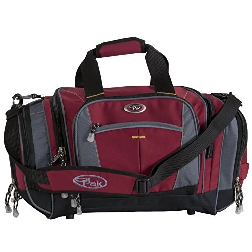 CALPAK Silver Lake Solid 22-inch Carry-on Duffel Bag, Deep Red, One Size 3 CALPAK Silver Lake Solid 22-inch Carry-on Duffel Bag, Deep Red, One Size
