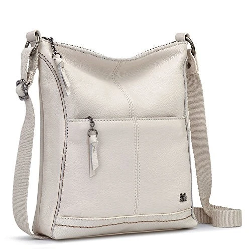 The Sak Women's Lucia Crossbody Stone Crossbody Bag 3 The Sak Women's Lucia Crossbody Stone Crossbody Bag