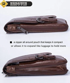 Hengwin Crossbody Shoulder Bag Men Purse Leather Phone Holster IPhone Pouch Case -Vera Bradley Shop 51abP7Vz77L