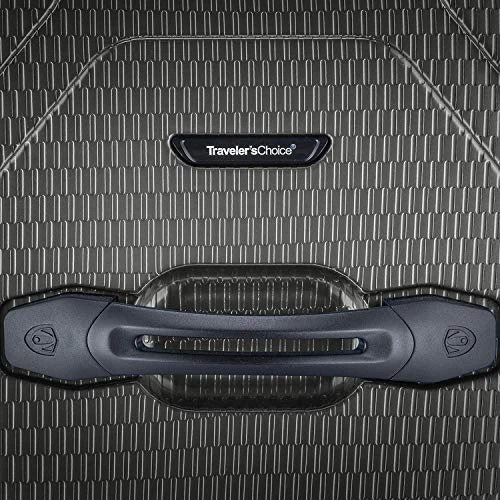 Traveler's Choice Maxporter II 30" Hardside Spinner Trunk Luggage, Gray 8 Traveler's Choice Maxporter II 30" Hardside Spinner Trunk Luggage, Gray - Image 6