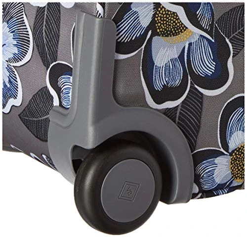 Vera Bradley Recycled Lighten Up Reactive XL Foldable Rolling Duffle Luggage, Blooms Shower 8 Vera Bradley Recycled Lighten Up Reactive XL Foldable Rolling Duffle Luggage, Blooms Shower - Image 6