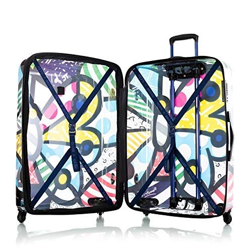 Heys Britto 30" Spinner Luggage Transparent (Transparent Butterfly) 7 Heys Britto 30" Spinner Luggage Transparent (Transparent Butterfly) - Image 5