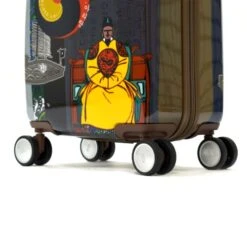 Olympia Luggage King Sejong Art Series 25 Inch Mid-size Rolling Case, Khaki, One Size -Vera Bradley Shop 51cb63uNHOL