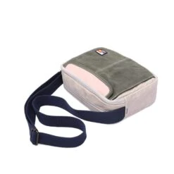 Men's Crossbody Bag, Oil Wax Canvas With Head Layer Cowhide Casual Wear-resistant Waterproof Canvas Bag Men's Shoulder Crossbody Bag, Beige -Vera Bradley Shop 51cbEOAZQiL