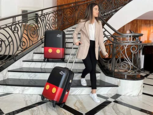 American Tourister Disney Hardside Luggage With Spinner Wheels, Mickey Mouse Pants, Checked-Large 28-Inch 5 American Tourister Disney Hardside Luggage With Spinner Wheels, Mickey Mouse Pants, Checked-Large 28-Inch - Image 3