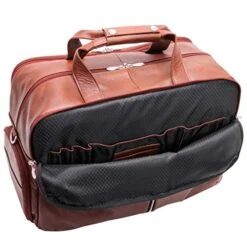 McKleinUSA Avondale, Pebble Grain Calfskin Leather, 22" Leather, Triple Compartment, Carry-All, Travel, Laptop Duffel, Brown (18904) -Vera Bradley Shop 51cxSyCP6uL