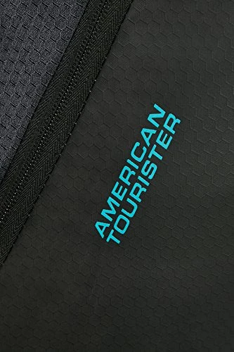 American Tourister Road Quest Wheeled Duffle Medium Travel Duffle, 67 Cm, 75 Liters, Grey (Graphite/Turquoise) 4 American Tourister Road Quest Wheeled Duffle Medium Travel Duffle, 67 Cm, 75 Liters, Grey (Graphite/Turquoise) - Image 2