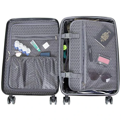 Kenneth Cole Reaction Women's Sophie Backpack Silky Nylon 15" Laptop & Tablet RFID Bookbag For School, Work, & Travel, Black With 20" Carry-On, One Size 16 Kenneth Cole Reaction Women's Sophie Backpack Silky Nylon 15" Laptop & Tablet RFID Bookbag For School, Work, & Travel, Black With 20" Carry-On, One Size - Image 14