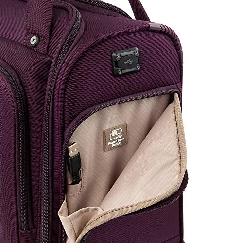 Travelpro Crew Versapack Rolling Underseat Carry-on, Perfect Plum 8 Travelpro Crew Versapack Rolling Underseat Carry-on, Perfect Plum - Image 6