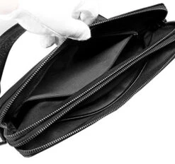 Saierlong New Mens Black Genuine Leather Briefcase Messenger Bags Business Handbags 13 Saierlong New Mens Black Genuine Leather Briefcase Messenger Bags Business Handbags -Vera Bradley Shop 51eFi0V1M L