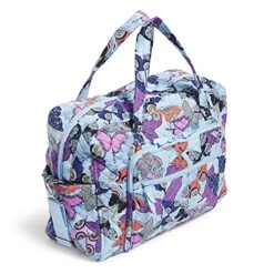 Vera Bradley Women's Weekender Travel Bag, Butterfly By-Recycled Cotton, One Size -Vera Bradley Shop 51eUOkawq5S
