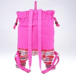 Baoblaze Big Owl Backpacks Bags Patchwork Cotton Big Eyes Purses Handmade Handbag - Pink, As -Vera Bradley Shop 51en7EUd3IL