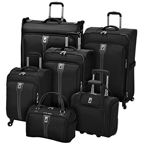 London Fog Knightsbridge 44" Wheeled Garment Bag, Black 8 London Fog Knightsbridge 44" Wheeled Garment Bag, Black - Image 6