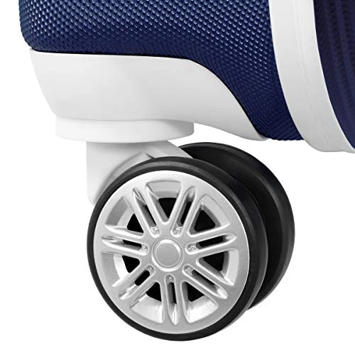 LONDON FOG Vintage Hardside Expandable Spinner Luggage, Midnight Blue, 3-Piece Set 5 LONDON FOG Vintage Hardside Expandable Spinner Luggage, Midnight Blue, 3-Piece Set - Image 3