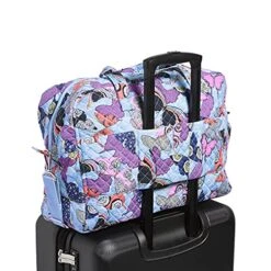 Vera Bradley Women's Weekender Travel Bag, Butterfly By-Recycled Cotton, One Size -Vera Bradley Shop 51fPf6 QgcS