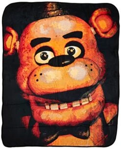 Bioworld Five Nights At Freddy'S 48" X 60" Plush Throw Blanket -Vera Bradley Shop 51fet0xkr0L