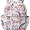 Vera Bradley Cotton Small Backpack, Hummingbird Park