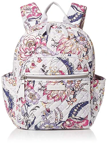 Vera Bradley Cotton Small Backpack, Hummingbird Park 3 Vera Bradley Cotton Small Backpack, Hummingbird Park