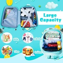 HONEY JOY 2 Pcs Kids Carry On Luggage -Vera Bradley Shop 51gQGAGCDwL