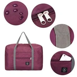 G4Free Lightweight Foldable Travel Duffel Bag Carry-on Luggage Airlines Trip Tote Bag Accessories 12 G4Free Lightweight Foldable Travel Duffel Bag Carry-on Luggage Airlines Trip Tote Bag Accessories -Vera Bradley Shop 51gVmYWwr8L