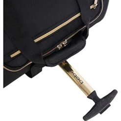 BEBE Women's Evans Wheeled Under The Seat Carry On Bag, Black Croc 17 BEBE Women's Evans Wheeled Under The Seat Carry On Bag, Black Croc -Vera Bradley Shop 51g 2BDdRfleL