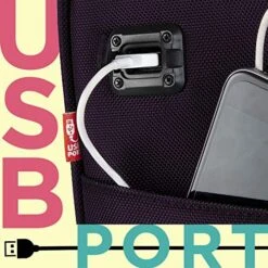 TPRC 15-Inch Under Seat Carry-On Bag, Purple, Underseater -Vera Bradley Shop 51h88Tx1LDL