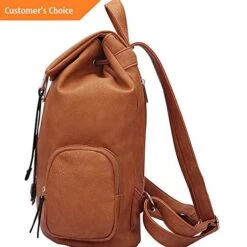 Sandover Dasein Drawstring Accent Backpack With Side Pockets Backpack Handbag NEW | Model LGGG -