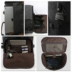 G-FAVOR 40L Travel Backpack,Vintage Canvas Rucksack Convertible Duffel Bag Flight Approved Luggage Carry Fit For 17 Inch Laptop -Vera Bradley Shop 51hFXDGUgeL