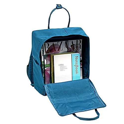 FLYCOOL Classic Canvas Square School Backpack Handbag For Women Navy 8 FLYCOOL Classic Canvas Square School Backpack Handbag For Women Navy - Image 6