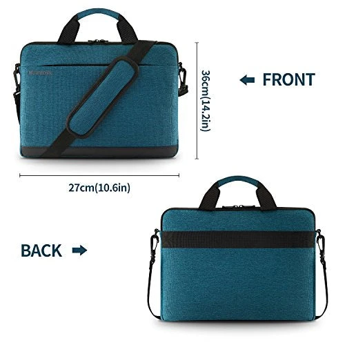 Laptop Shoulder Bag, S.K.L Business Laptop Sleeve Case Carrying Handbag Computer Briefcase For 13 4 Laptop Shoulder Bag, S.K.L Business Laptop Sleeve Case Carrying Handbag Computer Briefcase For 13 - Image 2