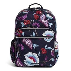 Vera Bradley Performance Twill XL Campus Backpack, Mayfair In Bloom
